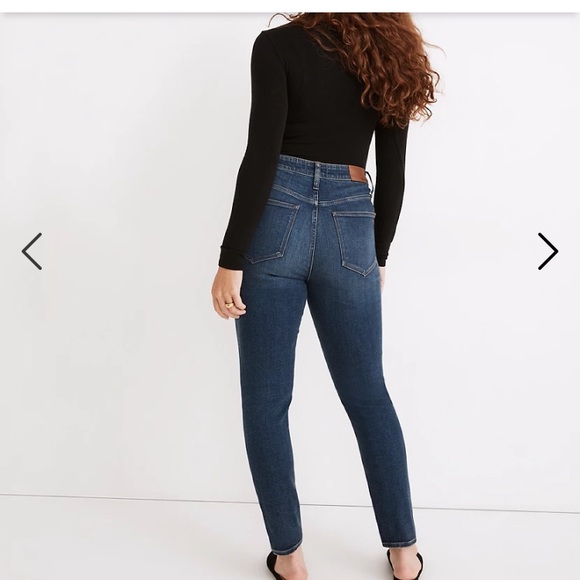 Madewell | Curvy High Rise Skinny Jeans Dark Wash size 27 - Picture 15 of 15